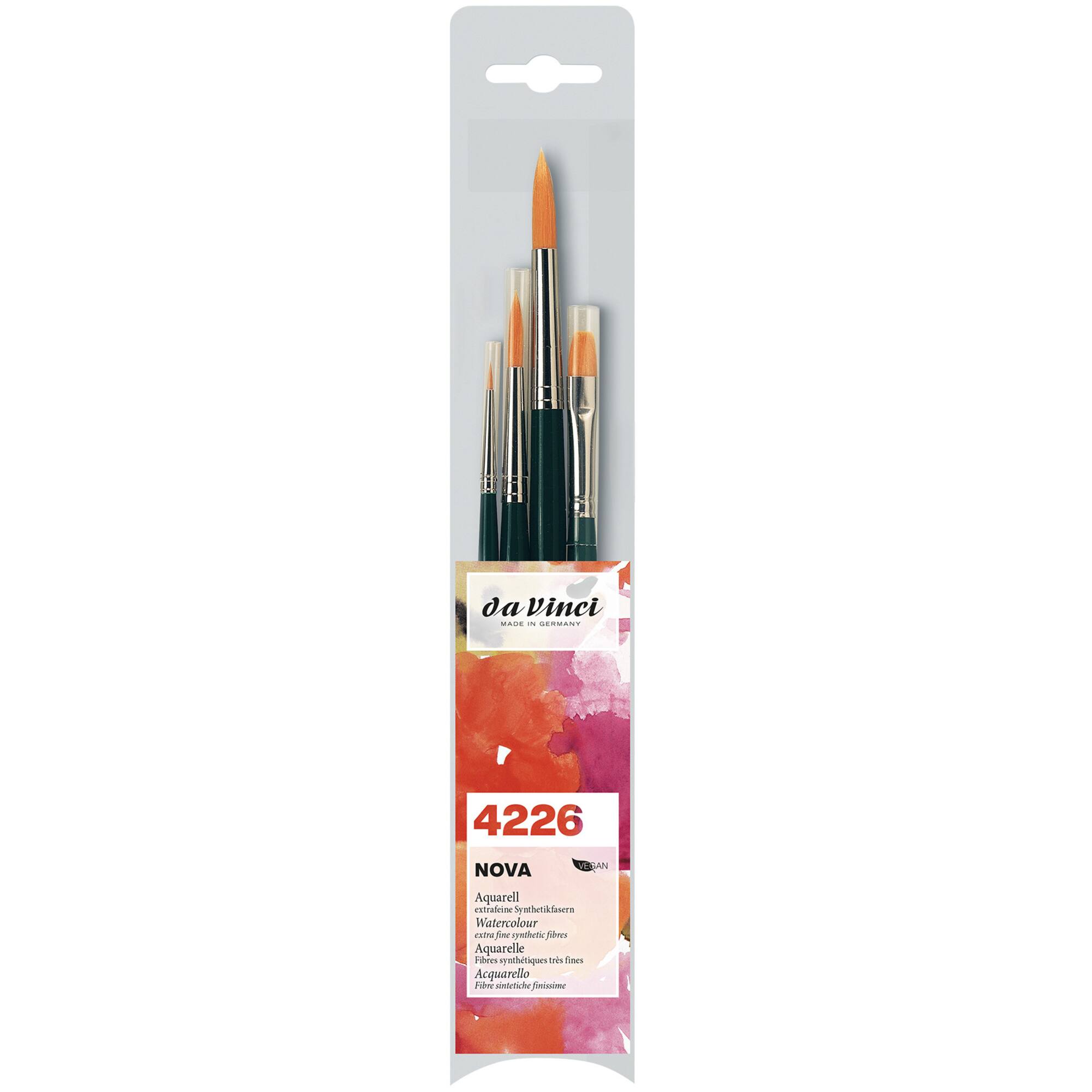 da Vinci NOVA 4 Piece Synthetic Brush Set